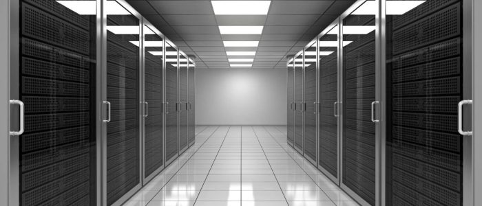 Organized server room setup for CPA firm IT infrastructure