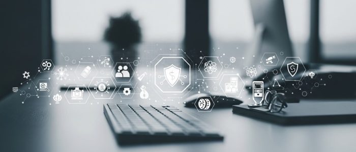 Visual comparison of unsecured workstation vs. secure IT-managed CPA environment